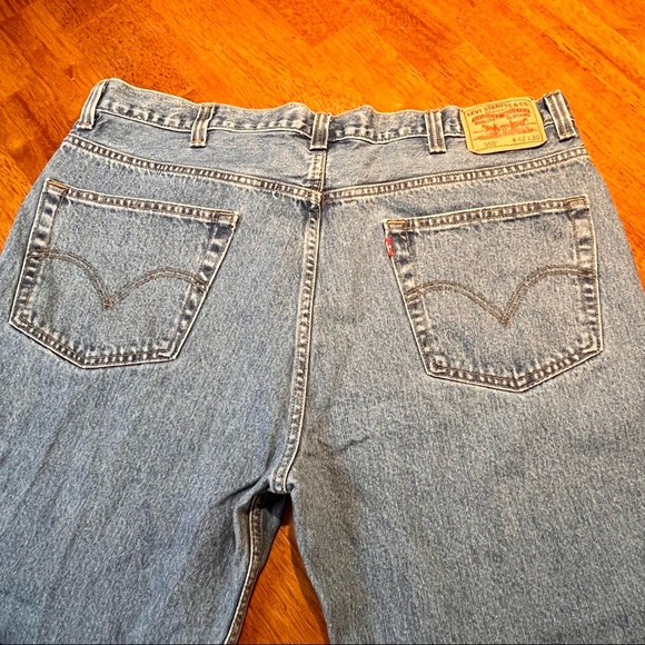 Vintage Levi’s 550 Red Tab Men’s Jeans - Loose Fit Straight Leg 42”x30” - Picture 3 of 9